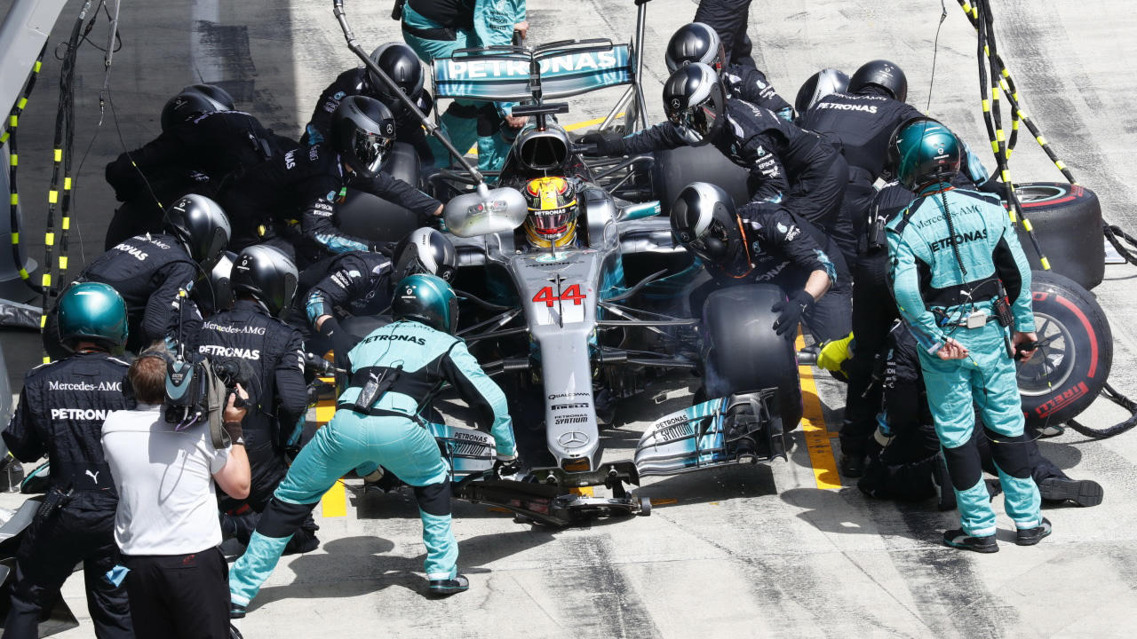 Hamilton in Austria