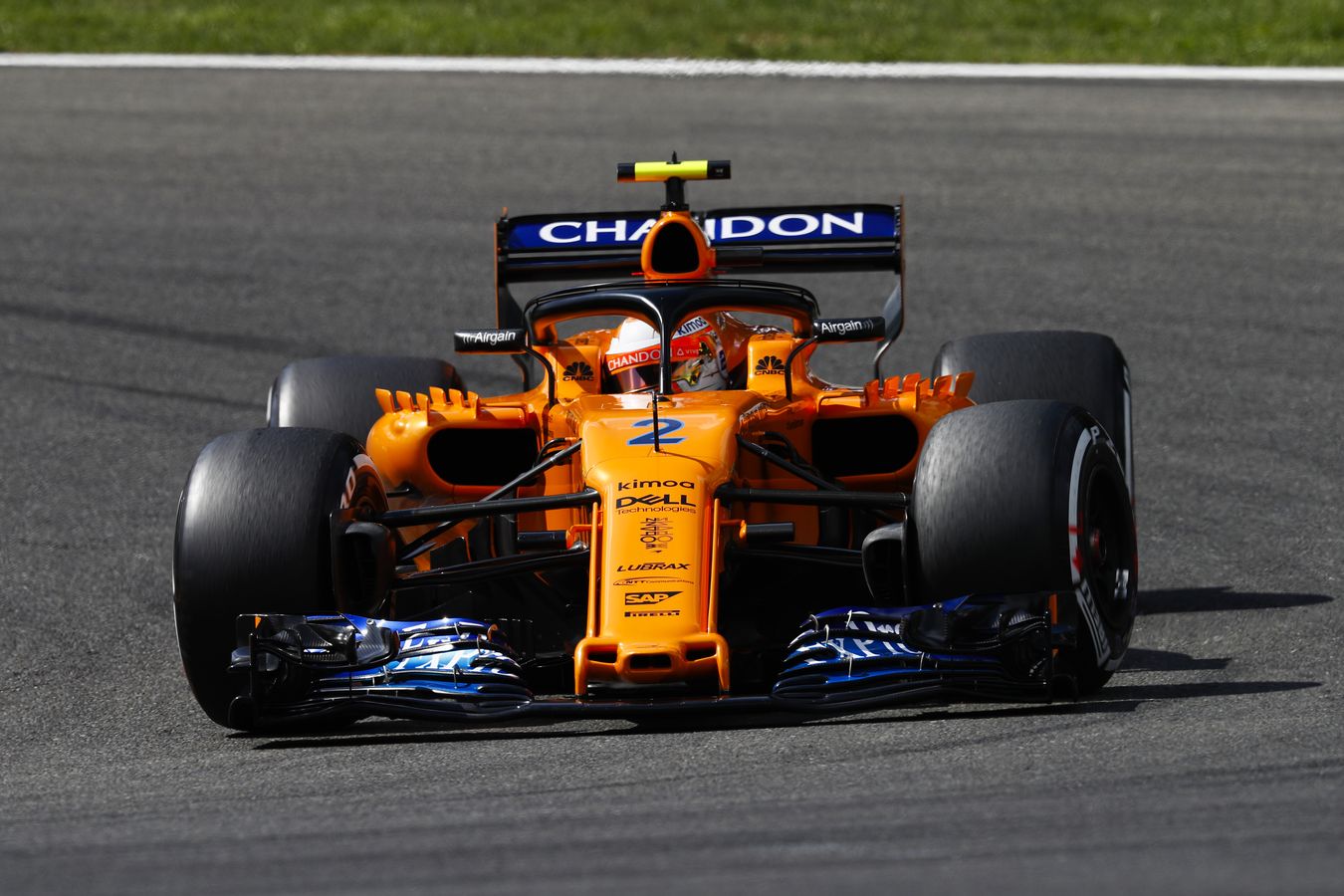 Vandoorne around Spa