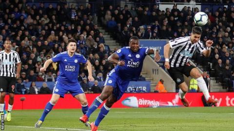Perez header v Leicester