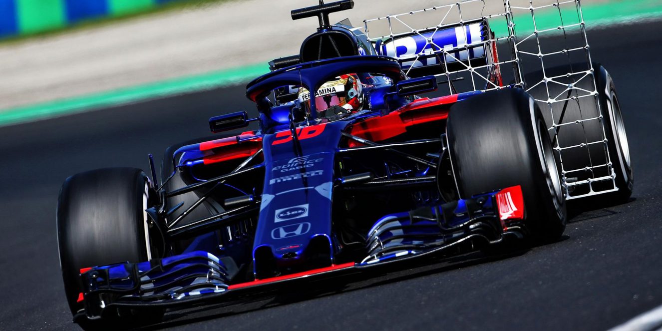 Gelael Toro Rosso test