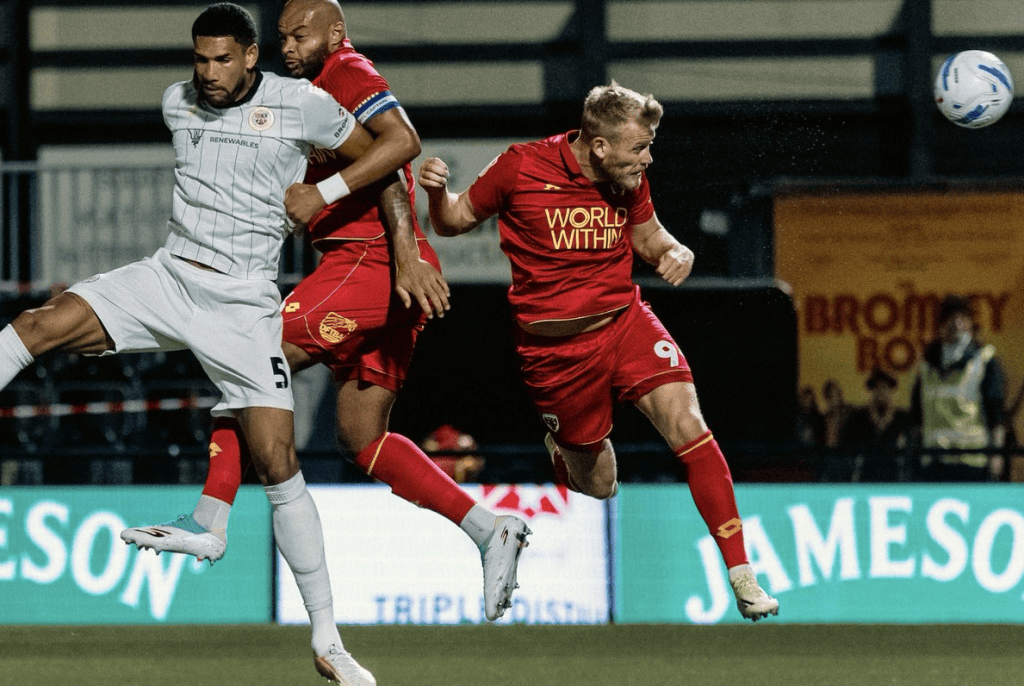 Bromley Suffer Three Consecutive Defeats with 2-0 Loss to AFC Wimbledon –  Sport Grill